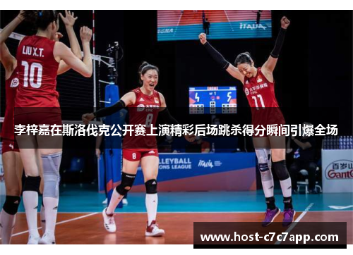 李梓嘉在斯洛伐克公开赛上演精彩后场跳杀得分瞬间引爆全场 李梓嘉在斯洛伐克公开赛上演精彩后场跳杀得分瞬间引爆全场